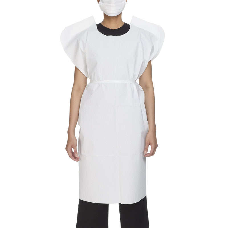 McKesson Patient Exam Gown, 1 Case of 50 (Gowns) - Img 1