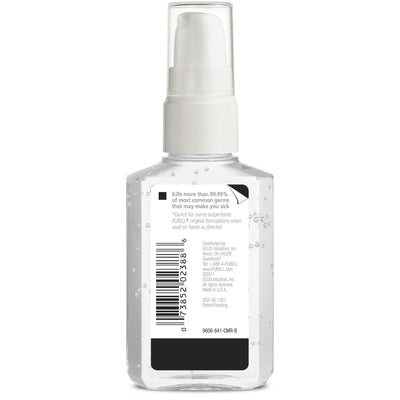 Purell Advanced Hand Sanitizer 70% Ethyl Alcohol Gel, Pump Bottle, 2 oz, 1 Case of 24 (Skin Care) - Img 2