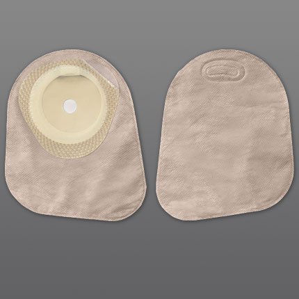 Premier™ One-Piece Closed End Beige Colostomy Pouch, 7 Inch Length, 1-3/8 Inch Stoma, 1 Box of 30 (Ostomy Pouches) - Img 1