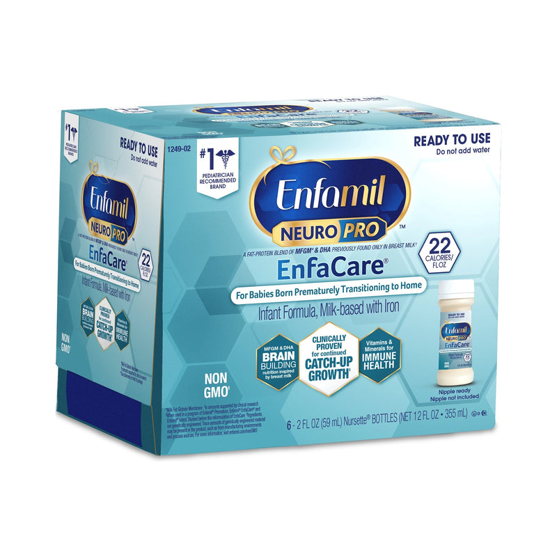 Enfamil® NeuroPro™ EnfaCare® Ready to Use Infant Formula, 2-ounce Bottle, 1 Case of 48 () - Img 6