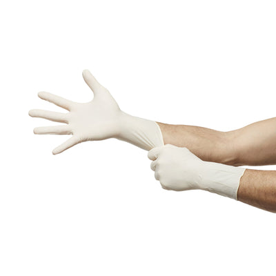 NitriDerm® Nitrile Surgical Glove, Size 8, White, 1 Case of 200 () - Img 4
