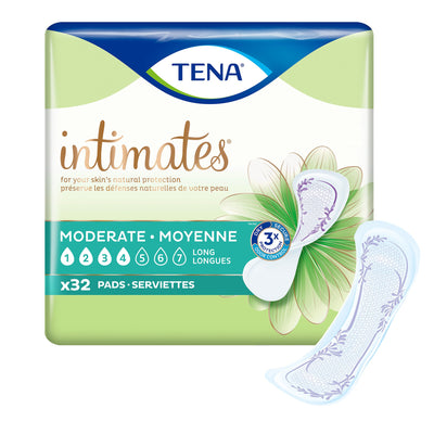 Tena® Intimates™ Moderate Bladder Control Pad, 13-Inch Length, 1 Case of 128 () - Img 1