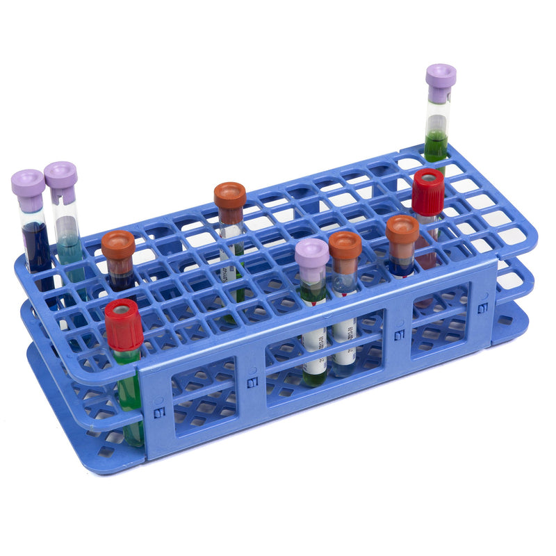 Heathrow Scientific Test Tube Rack, 2-2/5 x 4-1/8 x 9-2/3 Inch, 1 Each () - Img 2
