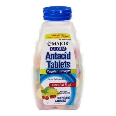 Major® Calcium Carbonate Antacid, 1 Bottle (Over the Counter) - Img 1