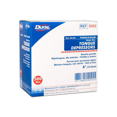 Dukal™ Tongue Depressor, 1 Box of 500 (Tongue Depressors) - Img 3