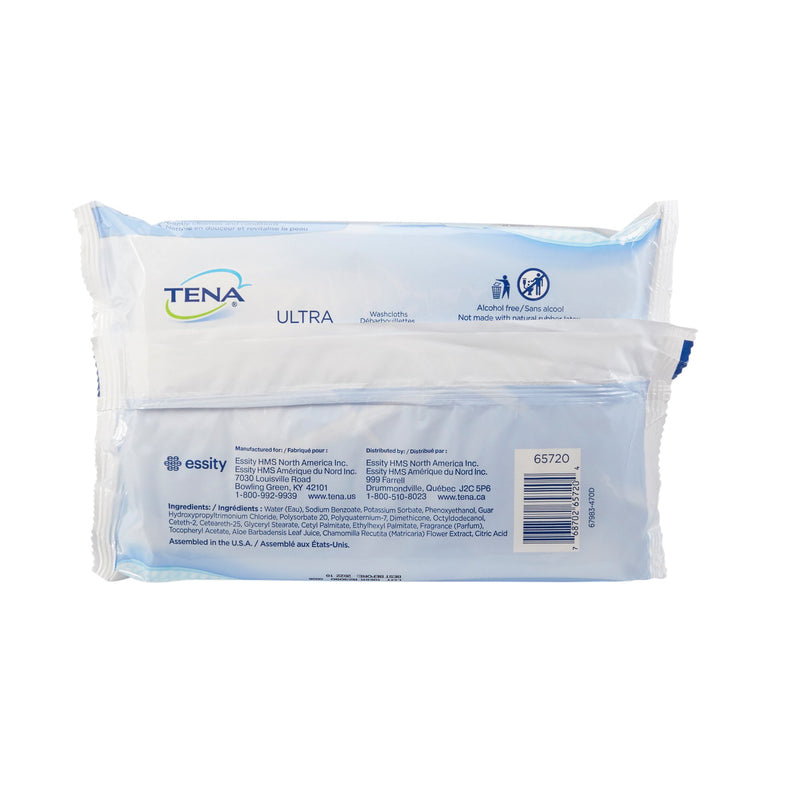 Tena® Ultra Washcloths, Disposable, Soft Pack, 1 Case of 576 (Skin Care) - Img 3