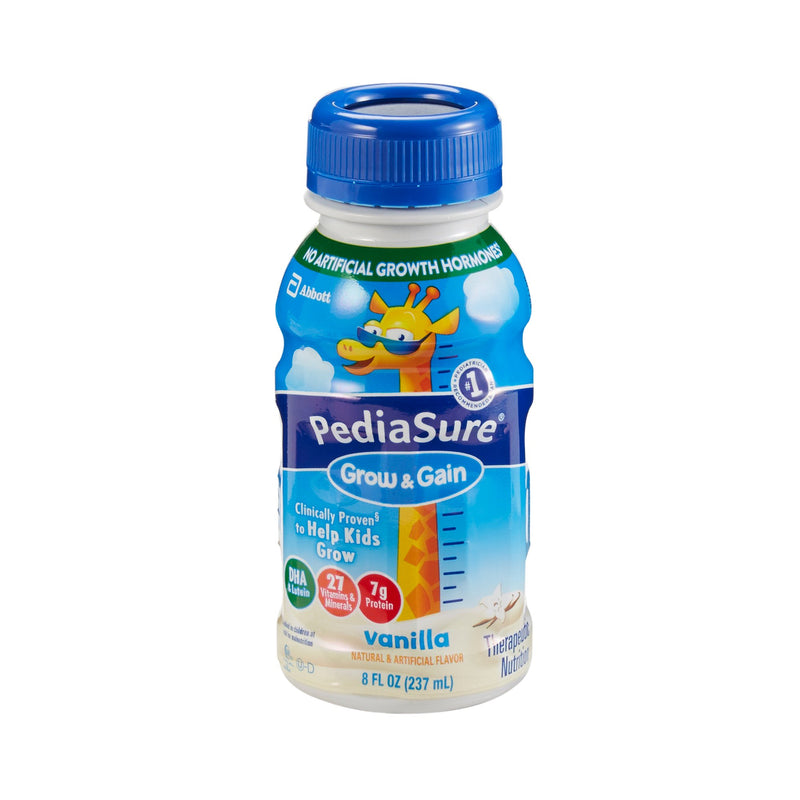 PediaSure® Grow & Gain Vanilla Pediatric Oral Supplement / Tube Feeding Formula, 8 oz. Bottle, 1 Each () - Img 1