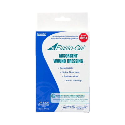 Elasto-Gel™ Wound Dressing, 2 x 3 Inch, 1 Box of 5 () - Img 1