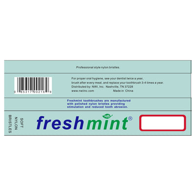 fresh mint® Toothbrush, 1 Case of 288 (Mouth Care) - Img 2