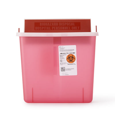 In-Room™ Multi-purpose Sharps Container, 1-1/4 Gallon, 11 x 10¾ x 4¾ Inch, 1 Case of 20 () - Img 1