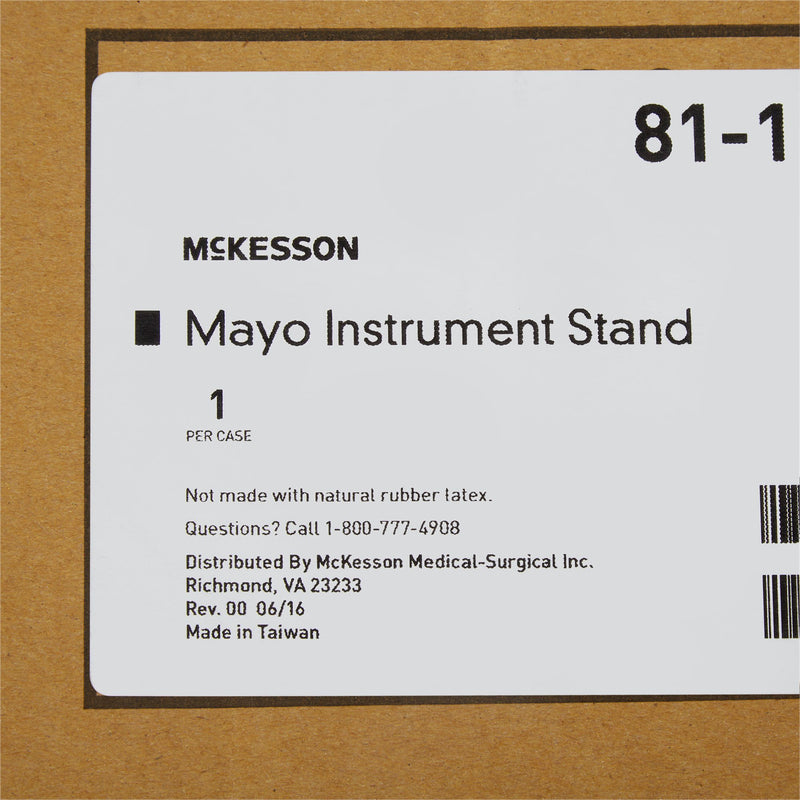 McKesson Mayo Instrument Stand, 1 Each (Instrument and Solution Stands) - Img 5
