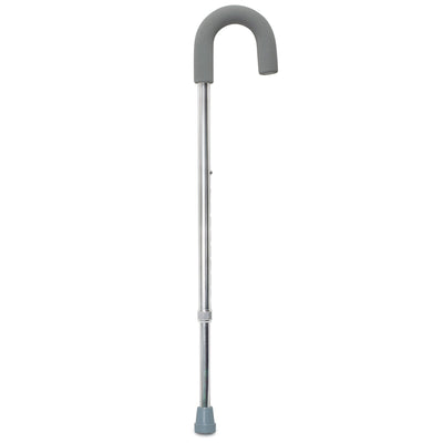 McKesson Round Handle Cane, Aluminum, Height Adjustable, Foam Grip, 1 Case of 6 (Mobility) - Img 5