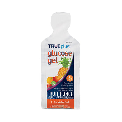 TRUEplus™ Fruit Punch Glucose Supplement, 1 Tube (Over the Counter) - Img 1