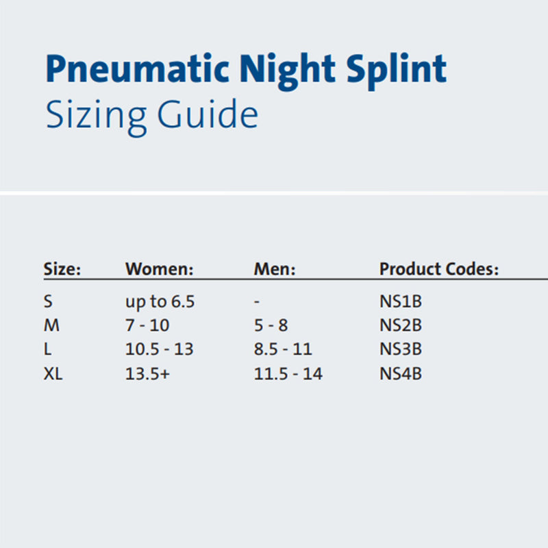 Darco International Pneumatic Night Splint, Large, 1 Case of 12 (Immobilizers, Splints and Supports) - Img 5