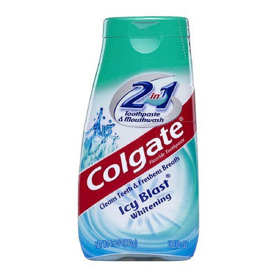 TOOTHPASTE, COLGATE 2IN1 ICY BLAST WHT 4.6OZ (Mouth Care) - Img 1