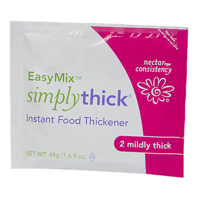 SimplyThick Easy Mix Food and Beverage Thickener, Unflavored, 1 Box of 50 (Nutritionals) - Img 1