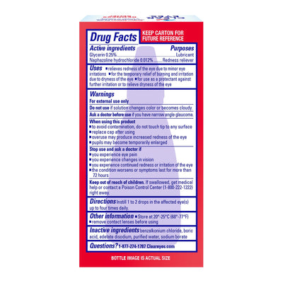 Clear Eyes® Allergy Eye Relief, 15 mL, 1 Each (Over the Counter) - Img 3