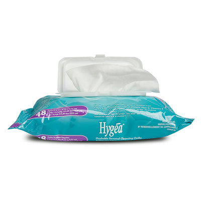 Hygea® Floral Scent Personal Cleansing Cloths, 1 Pack of 48 (Skin Care) - Img 2