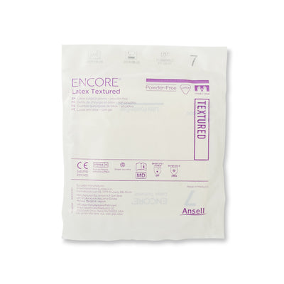 Encore® Latex Textured Surgical Glove, Size 7, Ivory, 1 Pair () - Img 3