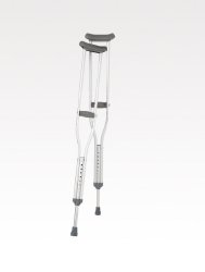 Breg Aluminum Underarm Crutches, Tall Adult, 1 Each (Mobility) - Img 1