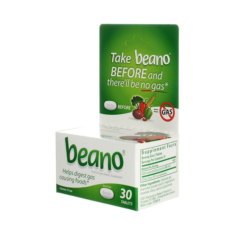Beano® Alpha-Galactosidase Enzyme Gas Relief, 1 Bottle (Over the Counter) - Img 3