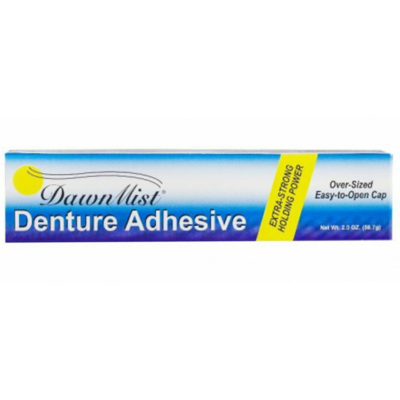 Dukal Dawn Mist Denture Adhesive Cream, 2 oz, 1 Case of 144 (Mouth Care) - Img 1