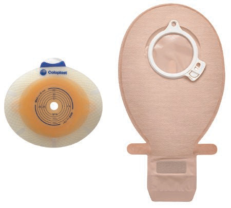 SenSura® Click Ostomy Barrier With 7/8 Inch Stoma Opening, 1 Box of 5 (Barriers) - Img 1