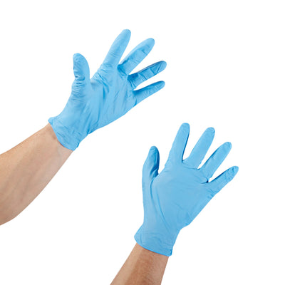 McKesson Confiderm® 4.5C Nitrile Exam Glove, Extra Large, Blue, 1 Box of 100 () - Img 9