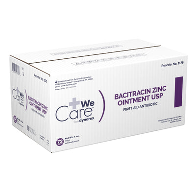 WeCare™ Bacitracin Zinc First Aid Antibiotic, 4 oz. Tube, 1 Each (Over the Counter) - Img 3