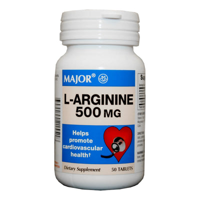 Major® L-Arginine Dietary Supplement, 1 Bottle (Over the Counter) - Img 1