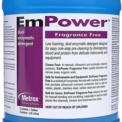 EmPower® Fragrance Free Dual Enzymatic Instrument Detergent / Presoak, 1 Gallon(s) (Cleaners and Solutions) - Img 3