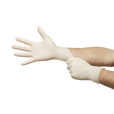 Micro-Touch® Elite® Exam Glove, Medium, Ivory, 1 Box of 100 () - Img 3