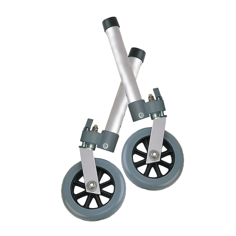 drive™ 5 Inch Swivel Wheel, 1 Box (Ambulatory Accessories) - Img 2