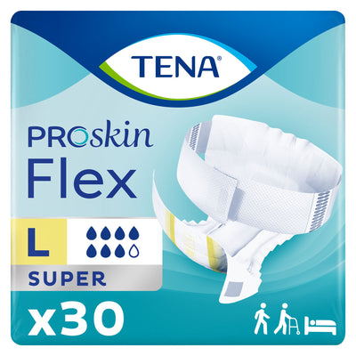 Tena® Flex™ Super Incontinence Belted Undergarment, Size 16, 1 Pack () - Img 1