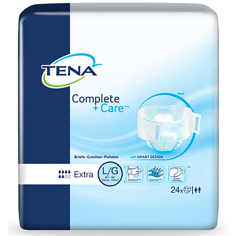 Tena® Complete +Care™ Extra Incontinence Brief, Large, 1 Case of 72 () - Img 4