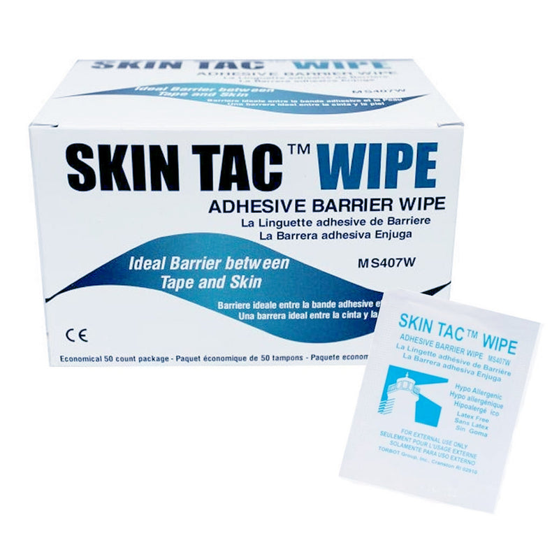 Skin Tac™ Skin Barrier Wipe, 1 Box of 50 (Skin Care) - Img 5