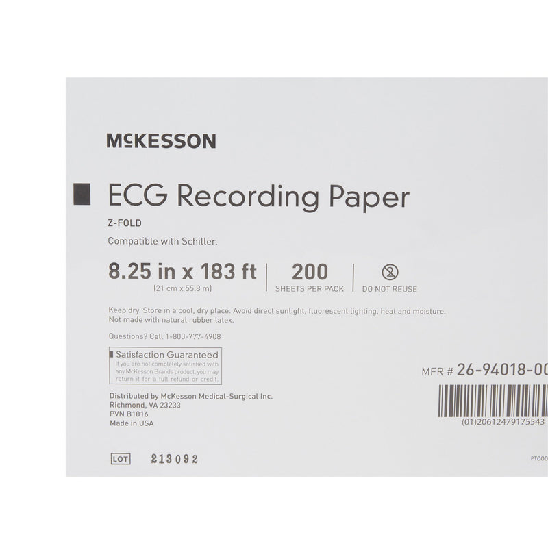 McKesson ECG Recording Paper, 1 Case of 1000 (Diagnostic Recording Paper and Film) - Img 5