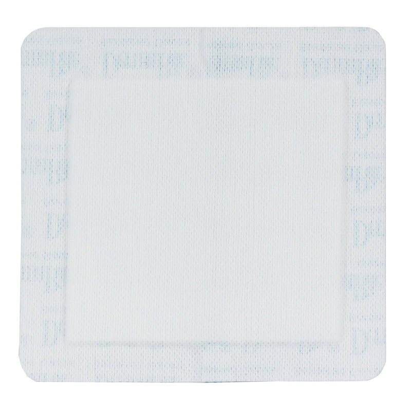 DermaRite® Bordered Gauze Adhesive Dressing, 6 x 6 Inch, 1 Box of 25 () - Img 3