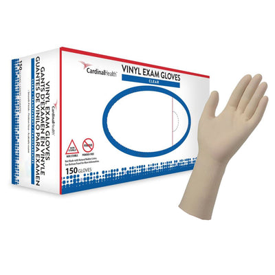 Esteem™ Vinyl Exam Glove, Large, Clear, 1 Case of 1500 () - Img 1