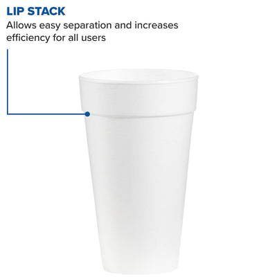 WinCup® Styrofoam Drinking Cup, 20 oz., 1 Sleeve (Drinking Utensils) - Img 2