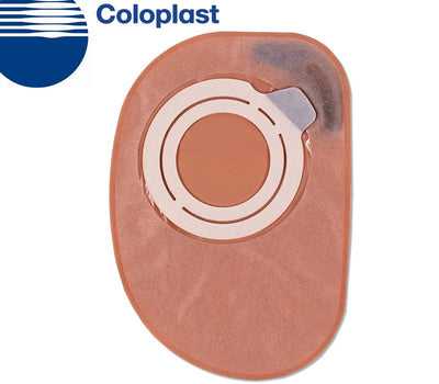 Assura® Two-Piece Closed End Opaque Colostomy Pouch, 8½ Inch Length, Maxi , 2-1/8 Inch Flange, 1 Box of 30 (Ostomy Pouches) - Img 1