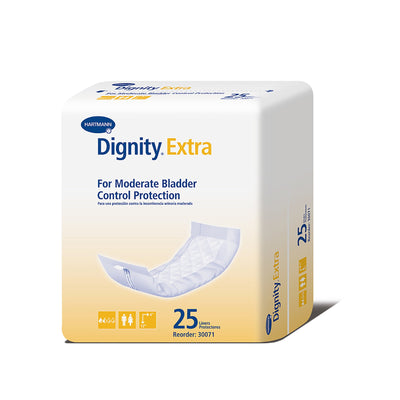 Dignity® Extra™ For Moderate Incontinence Liner, 12-Inch Length, 1 Case of 250 () - Img 1