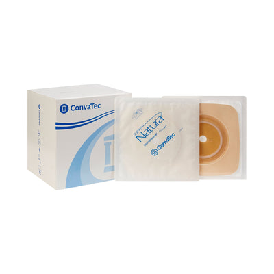 Sur-Fit Natura® Colostomy Barrier With 1 3/8-1¾ Inch Stoma Opening, Tan, 1 Each (Barriers) - Img 1