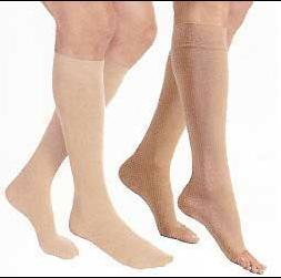 Jobst® Relief Compression Stockings Large, Beige, 1 Pair (Compression Garments) - Img 1
