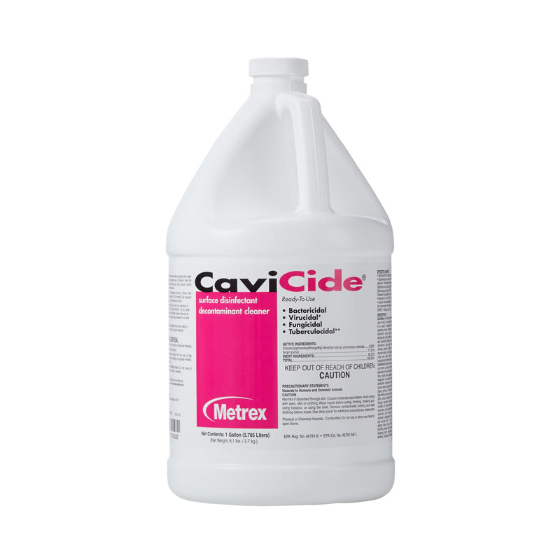 CaviCide Surface Disinfectant Cleaner, Alcohol Based, 1 Gal Jug, Non-Sterile, 1 Case of 4 (Cleaners and Disinfectants) - Img 1