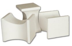 Absorbent Specialty Products Postmortem Head Block, 1 Case of 12 (Elevators, Rolls and Wedges) - Img 1