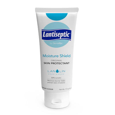 Lantiseptic Skin Protectant, 50% Lanolin, Unscented Ointment, 4 oz Tube, 1 Case of 12 (Skin Care) - Img 1