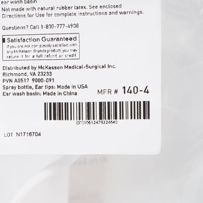 McKesson Ear Wash System Kit, 1 Bag (Ear Wash Systems) - Img 4