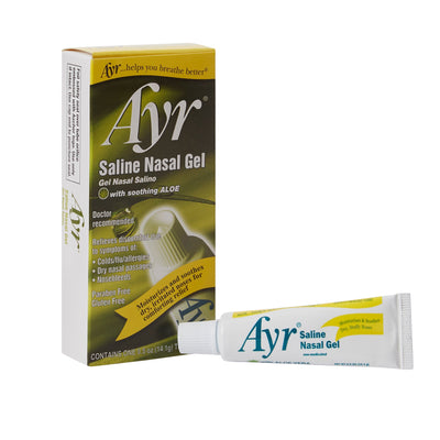 Ayr® Saline Gel Nasal Moisturizer, 0.5 oz. Tube, 1 Each (Over the Counter) - Img 1