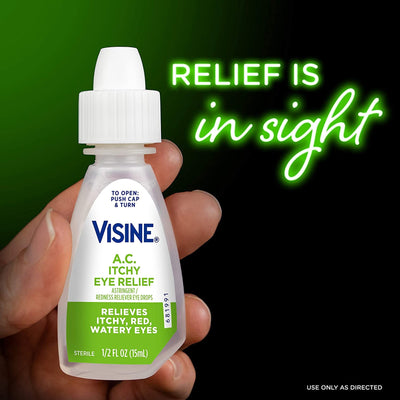 Visine® AC® Antihistamine Eye Drops, 15 mL, 1 Case of 36 (Over the Counter) - Img 8